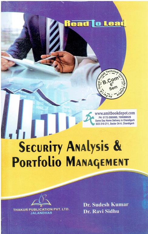 Security Analysis and Portfolio Management B Com 6th Semester (Vol 1) LTD