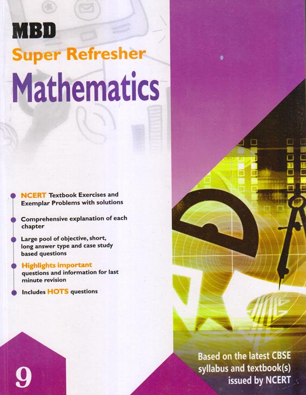 MBD Super Refresher Mathematics for class 9th CBSE