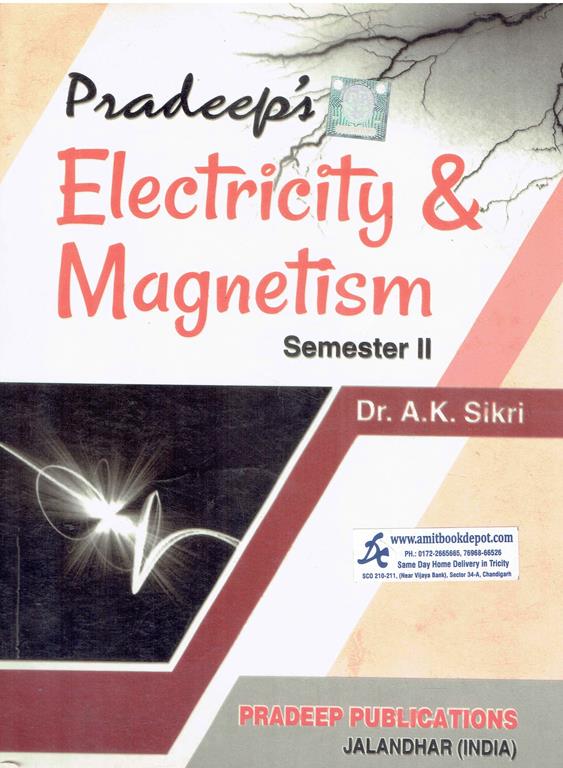 Pradeep Electricity and Magnetism Bsc 2nd Semester PU