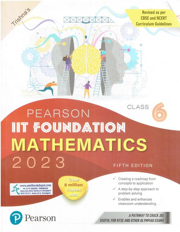 Pearson IIT Foundation Series Mathematics for Class 6th