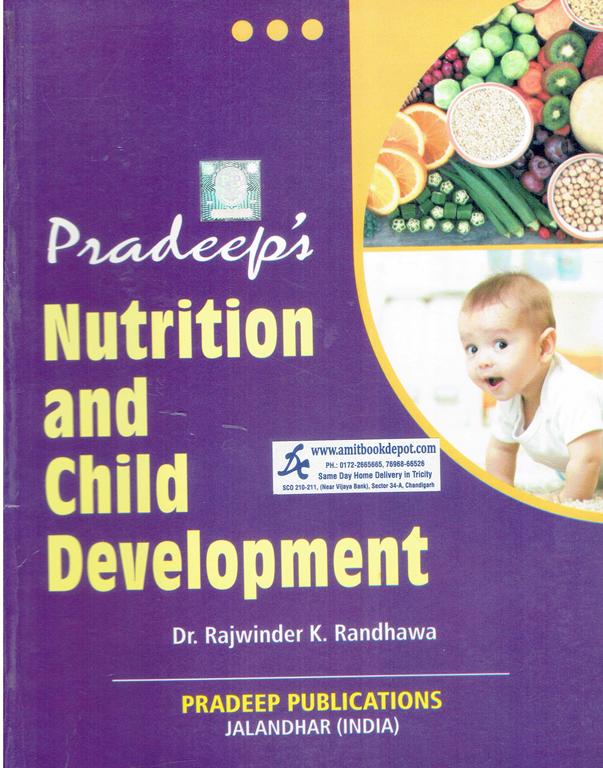 Pradeep Nutrition and Child Development for BA 5th Sem and 6th Sem PU (English Medium)