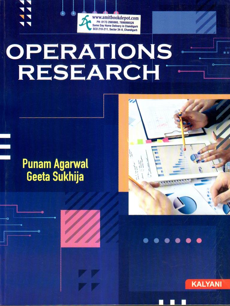 Practical Problems to Operations Research BCOM 6th Semester PU Chandigarh