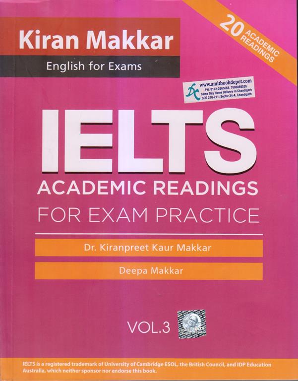 Makkar IELTS Academic Readings for Exam Practice Vol 3