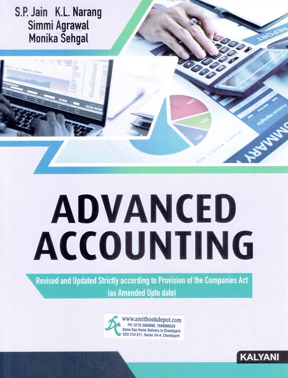 Kalyani Advanced Accounting BCom 4th Semester PU Chandigarh