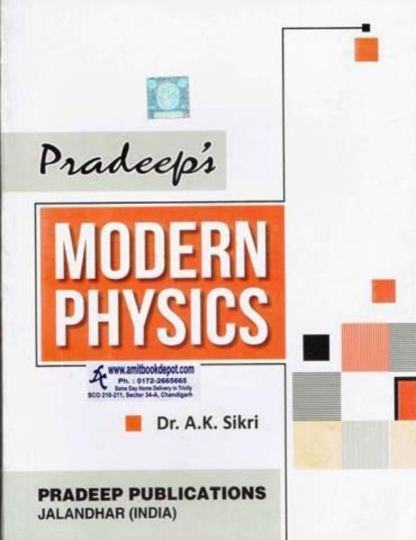 Pradeep Modern Physics BSc 3rd and 4th Semester PU Chandigarh