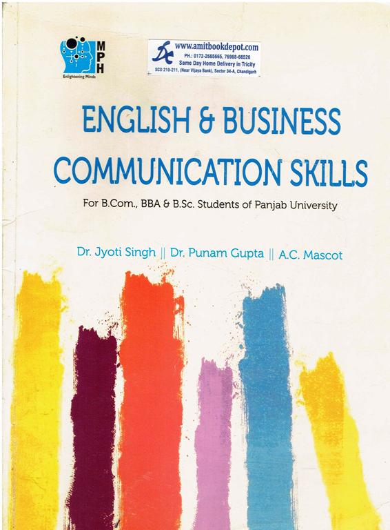 High Scorer English And Business Communication Skills For BCom 1st Year, BBA and BSc 2nd Year PU Chandigarh