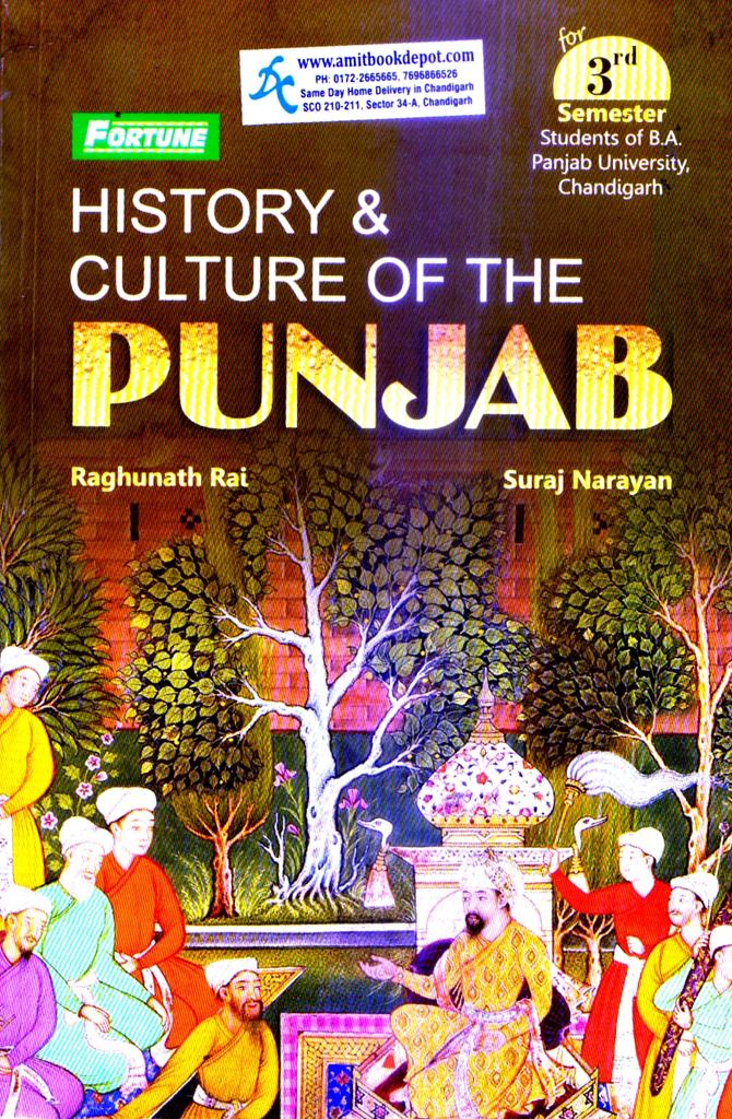 Fortune History and Culture of The Punjab BA 3rd Semester PU