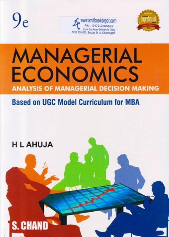 Managerial Economics Analysis of Managerial Decision Making