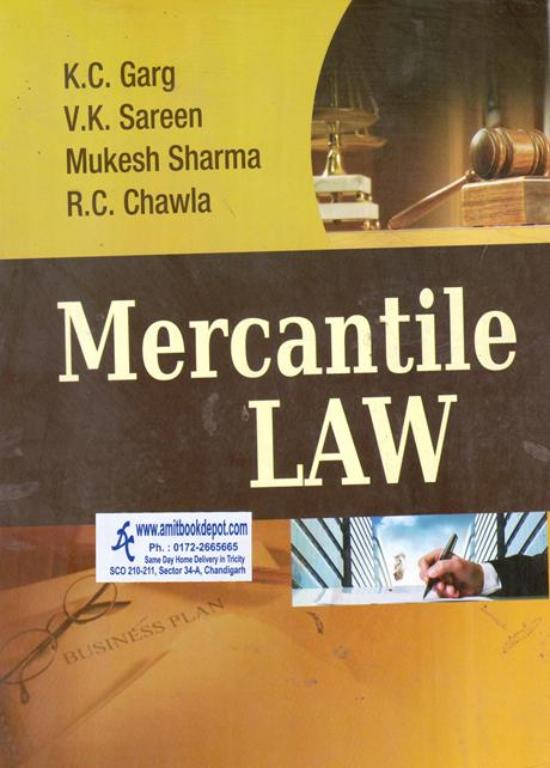 Mercantile Law for BCom MCom MBA and IAS