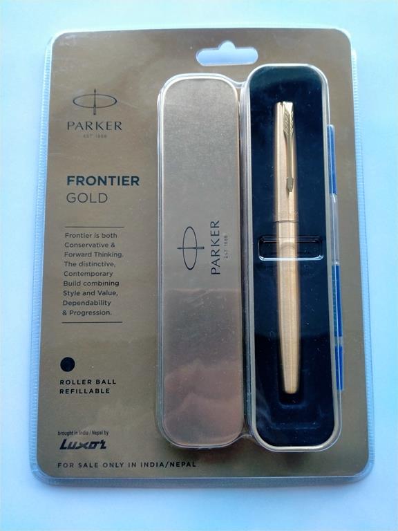 Parker Frontier Gold Ball Pen