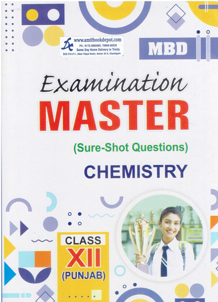 MBD Examination Master Sure  Short Questions Chemistry Class 12th (Punjab Board) (New)