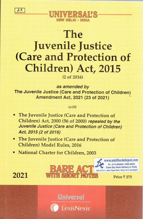 Universal Bare Act The Juvenile Justice (Care and Protection of Children) Act 2015