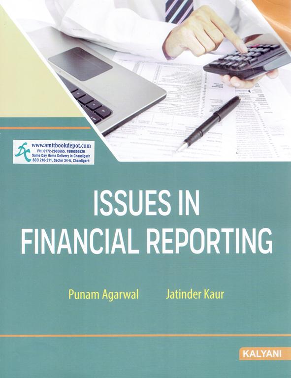 Kalyani Issues in Financial Reporting BCOM 6th Semester PU Chandigarh